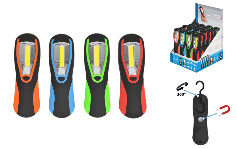 COB-LED Arbeitsleuchte batteriebetrieben COB-LED Arbeitsleuchte batteriebetrieben