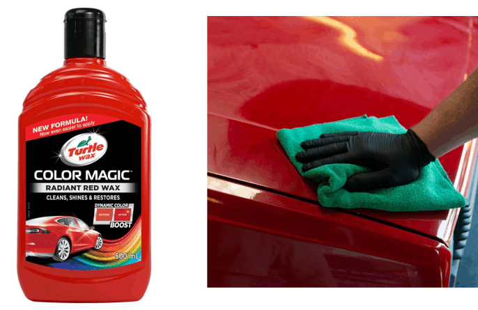 Turtle Wax Coler Magic Wachs Radiant Red / rot