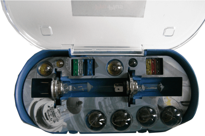 Autolampenersatzkasten H4 und H7 Autolampenersatzkasten H4 und H7