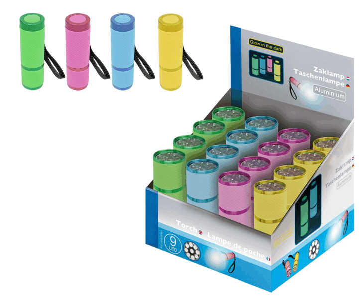 LED Taschenlampe "glow-in-the-dark" LED Taschenlampe "glow-in-the-dark"