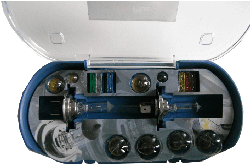 Autolampenersatzkasten H4 und H7 Autolampenersatzkasten H4 und H7