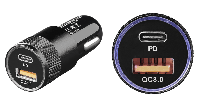 USB Schnellladeger�t 2-fach