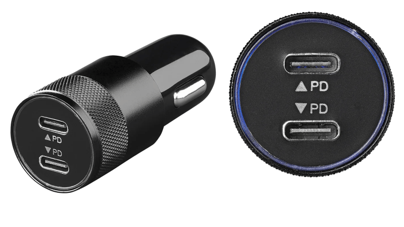 USB Schnellladeger�t 2-fach 2x USB-C PD