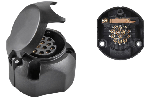 Steckdose 13-polig PVC Steckdose 13-polig PVC