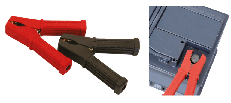 Batterieklemmen isoliert