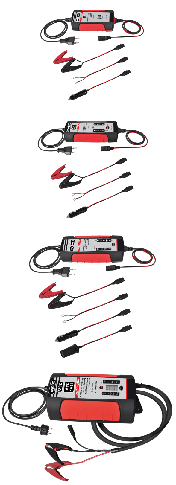 Vollautomatische Batterieladegeräte Vollautomatische Batterieladegeräte