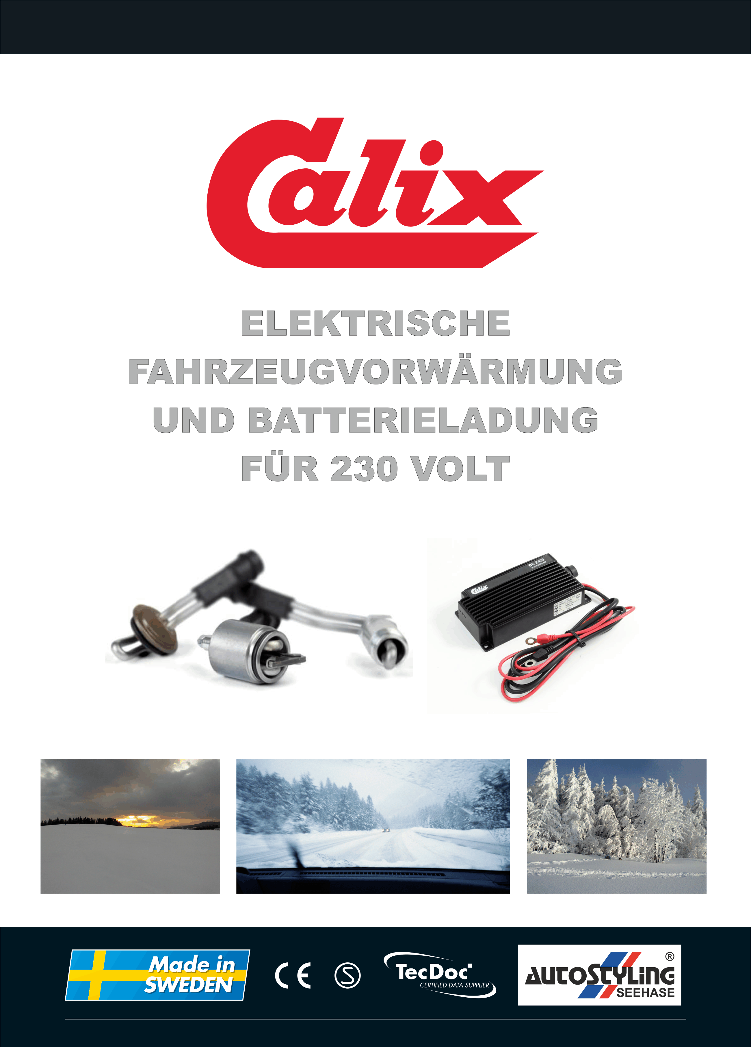 Calix Einbausatz Motorvorwärmung universal PH 1000 günstig