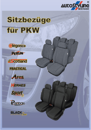 Passform Sitzbezug Baumaschinen, Größe 3