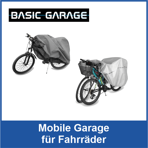Mobile Garage Vollgarage für Fahrräder