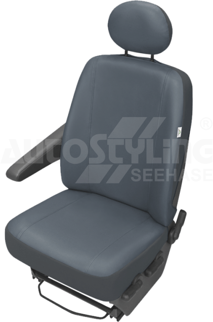 Sitzbezug für Transporter Kunstleder DV1 grau