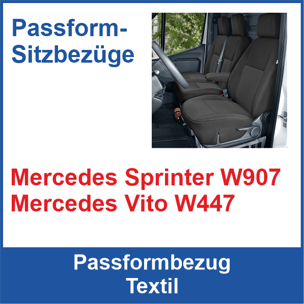 Transporter Autositzbezug Schonbezug Mercedes Vito