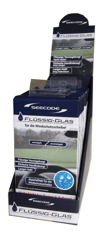 Windschutzscheiben-Versiegelung Flssig-Glas Thekendisplay