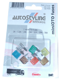 Sortiment Flachsicherungen MINI Sortiment Flachsicherungen MINI